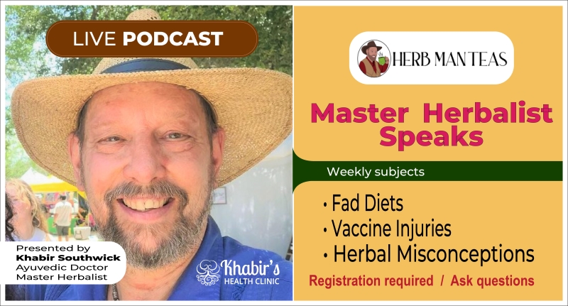 Live Podcast: Khabir Speaks on What is a Holistic Treatment?
